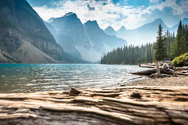 Lake Louise and mountains in Banff, Canada
